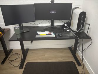 Black Office Desk