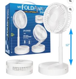 Portable Collapsible Fan 12 inch