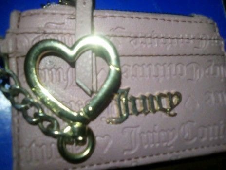 GOLD JUICY COUTURE FASHION WALLET
