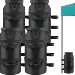 NVAAV Canopy Weight Sand Bags - Combined Weight Capacity of 160 lbs - NO SAND (Set of 4) (NEW)