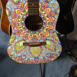 Fender Acoustic Beautifully Customized Front