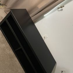 Modern Black TV Stand / Media Console