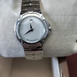 MOVADO. Ladys Diamond Bezel Watch