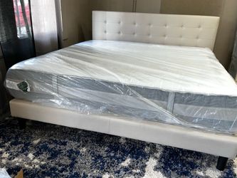 New ultimate 14” inch King Size Hybrid Comfort Support Mattress ⚡️ Shop with $0 Down Financing ⚡️ Same Day Delivery