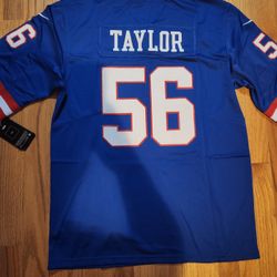 NFL New York Giants uniform 56# Taylor rugby