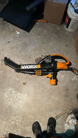 Worx Brand Leaf Blower And Vacuum 