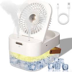 Portable Air Conditioners, [Rechargeable & 2.5L Water Tank] Soves Room Cooler Air C