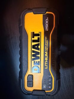 DeWalt Battery pack and Jump starter