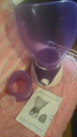 Steamer /facial steamer / vaporizador para la cara /steam for face