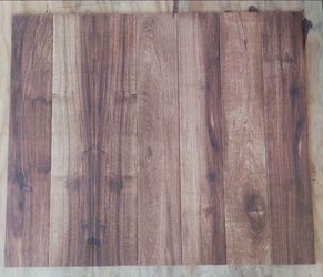 1673 square feet 6X36 Wood Plank LOOKING porcelain tile. 🍒 Cherry 🍒 in color.