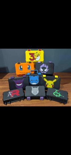 3d make to order Pokémon box  holds 50 cards