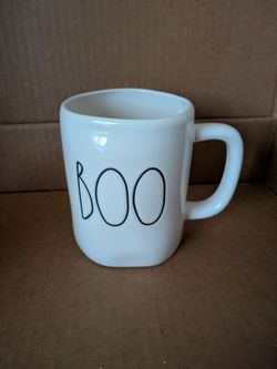Rae Dunn by Magenta BOO Halloween Ceramic Mug NWOT
