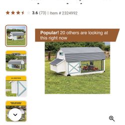 Brand New Chicken Coop- $600 Retail- Looking To Sell ASAP 