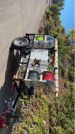 Pressure Washing Trailer — Soft Wash & Window Cleaning Rig, Turnkey Setup