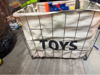 Big toy bin full of boys toys