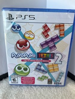 New Sealed PS5 Puyo Puyo Tetris 2