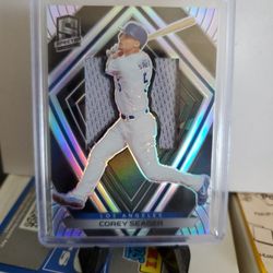 Dodgers Corey Seager Jersey Card