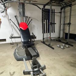 Bowflex And Squat Rack 