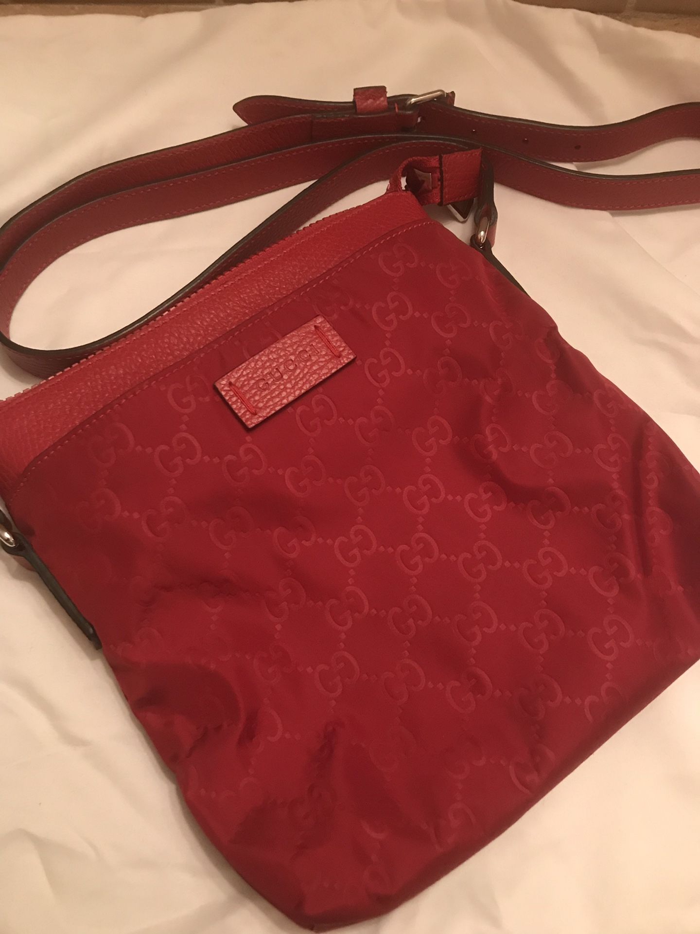 Authentic GG Guccissima Mini Messenger Bag.