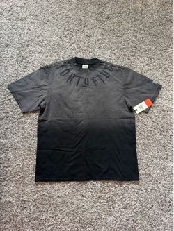 Hype Graphic T-Shirt Fade Black Streetwear