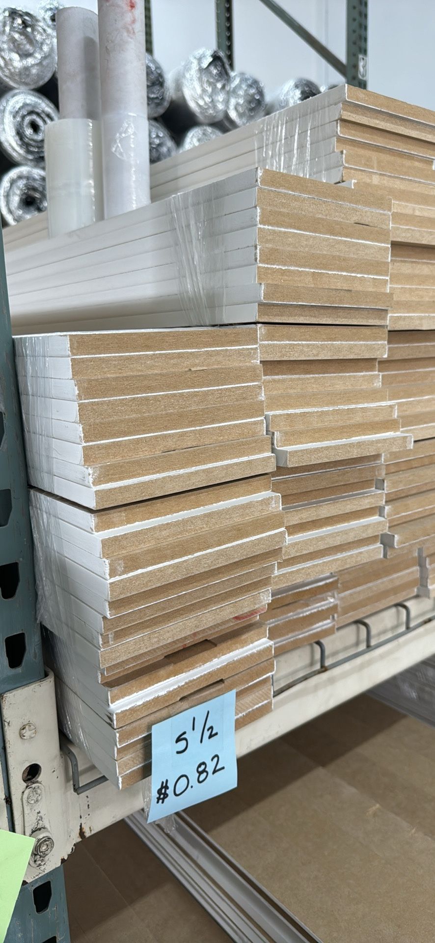 $0.82/lft Baseboards 5 1/2 Inch Moulding