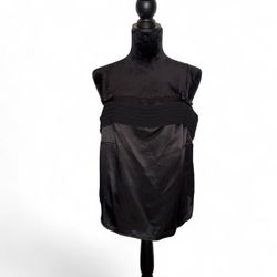 Vintage Mister Leonard Black Bow Tank Top Made in Canada