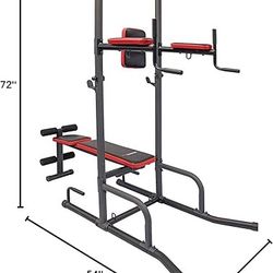 Power Tower Weight Bench
