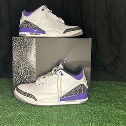 Jordan 3 Dark Iris