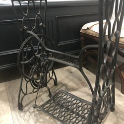 Antique Sewing Table Leg
