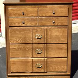 Antique Highboy Dresser - Mid Century 