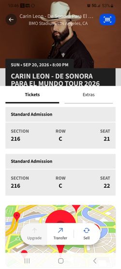 Carin Leon Tickets 9-20