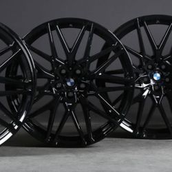 21” 22” Bmw X5M X5 818M Sport Black Wheels Rims 
