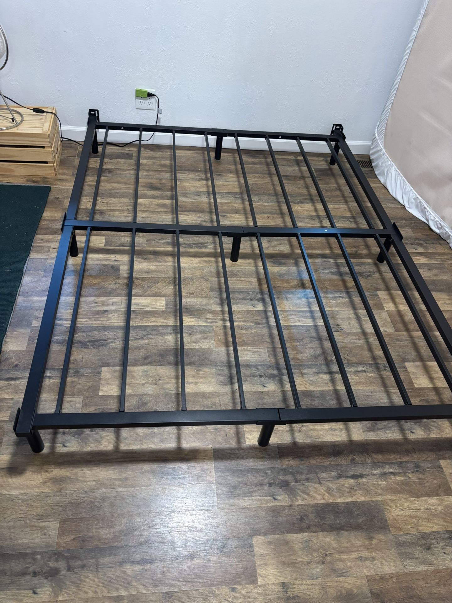Low Metal Platform Bed Frame