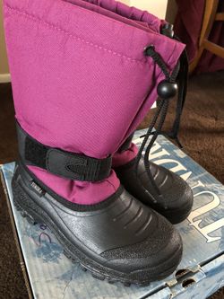 Girls’ Snow Boots, Size 5