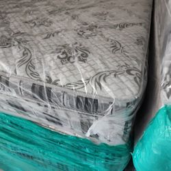 TWIN PLUSH PILLOW TOP SETS $130 FREE DELIVER 