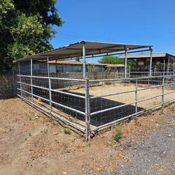 Heavy-Duty Corral & Covered