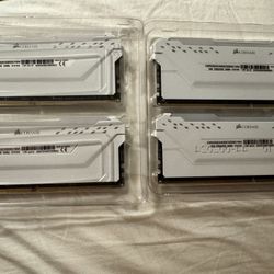 Corsair Vengeance RGB PRO 64GB (4x16GB) DDR4-3200 CL16 White RGB RAM