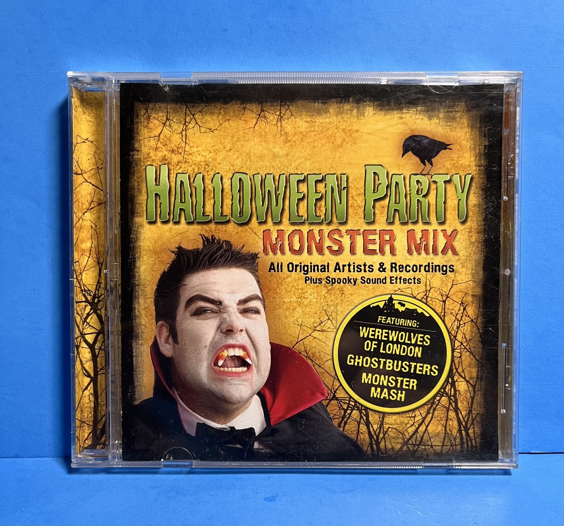 Halloween Party Monster Mix CD 2008 Ghostbusters Reaper Mash Sound Effects