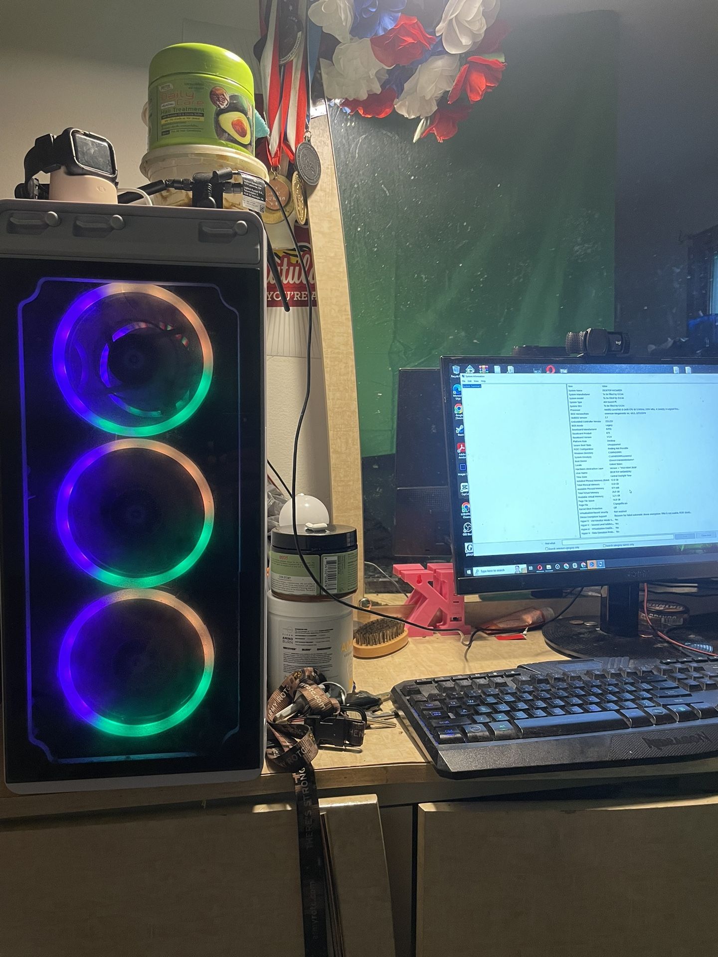 Gaming Pc ( Entire Streaming Setup)