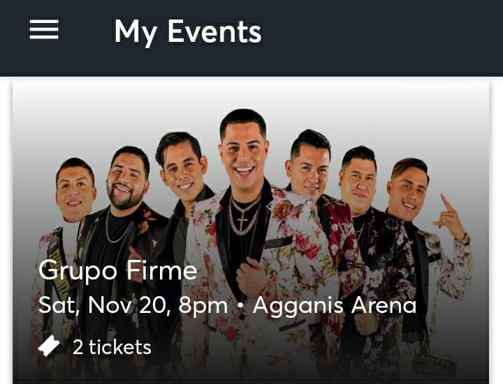 Grupo Firme Tickets 