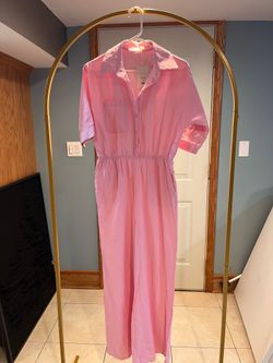 Vantage Krystal Linen Jumpsuit