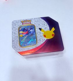 Pokemon 30th ex greninja tin 5pk inside $75