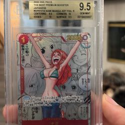 Manga Alt Art Nami Graded 9.5