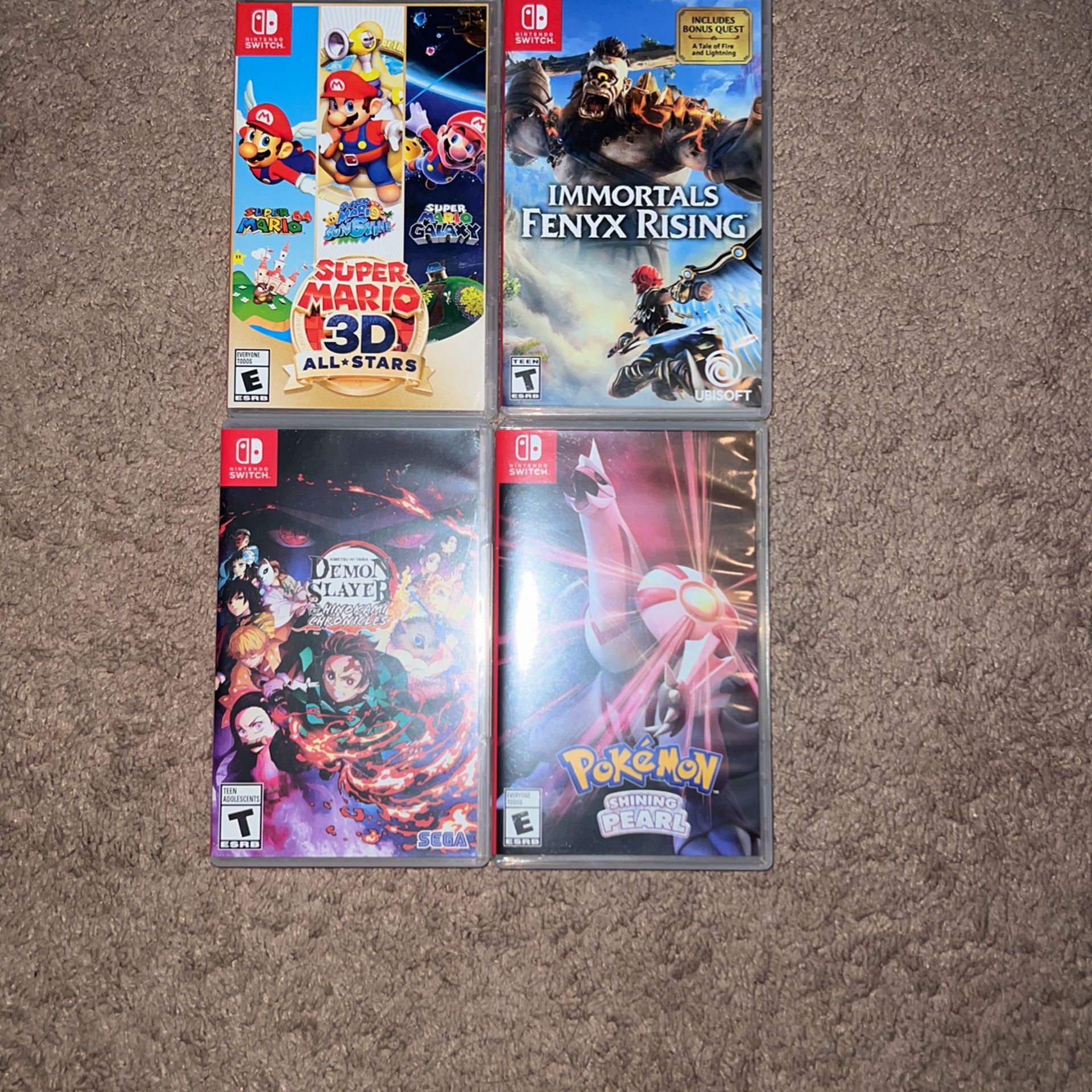 Switch Games And Limited Edition Switch