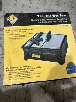 Tile Wet Saw