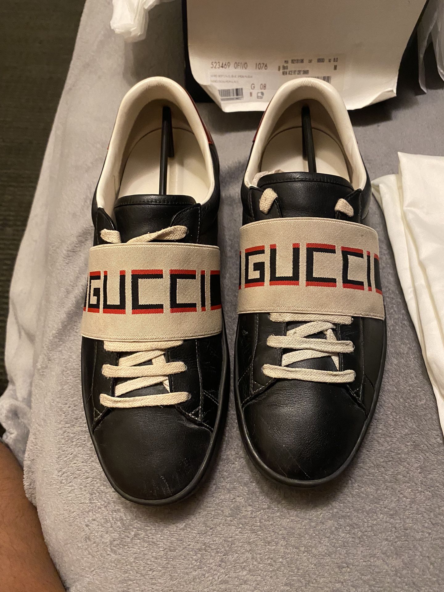 Gucci Men Shoes Ace Sneakers 