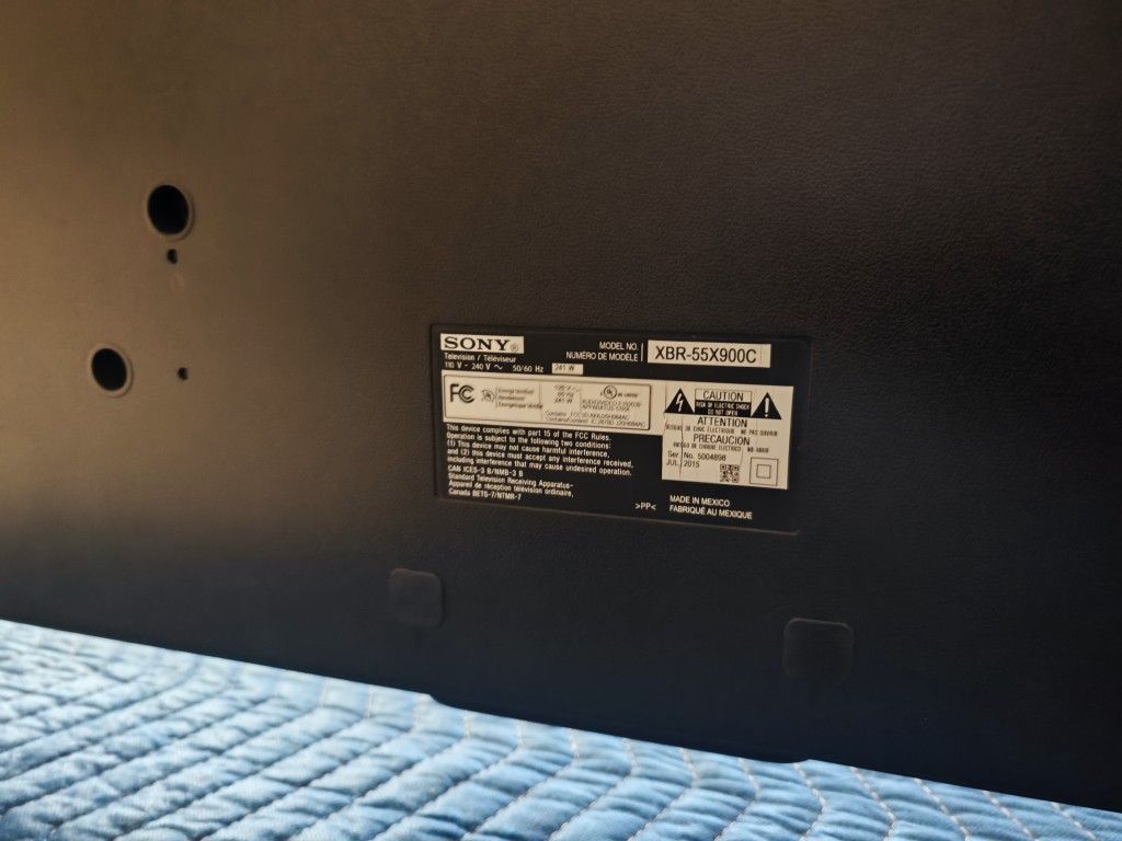 sony xbr55x900c