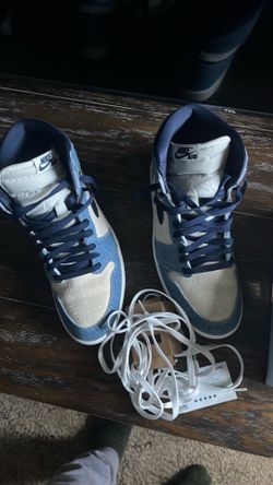 Retro 1 bleach denim size 11