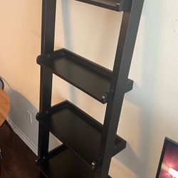 Asterix Ladder Shelf Black