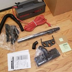 BRAND NEW ORECK COMMERCIAL 2SPEED VACUUM WITH COMPLETE ATTACHMENTS  , AMAZING POWER SUCTION  , WORKS EXCELLENT  , IN THE BOX 